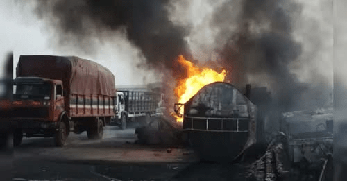 BREAKING: Enugu Fuel Tanker Explosion Claims Lives in Tragic Incident [Video]