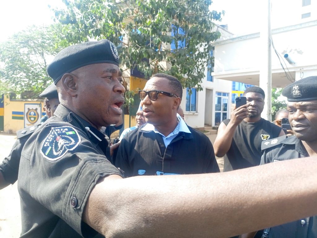 BREAKING: Sowore Arrives Police Headquarters For Interrogation Over Lagos Airport Road Extortion Video