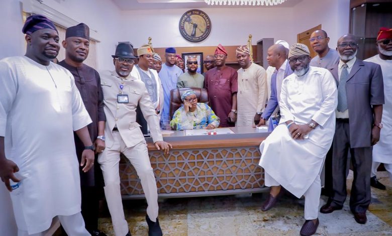 BREAKING: New Lagos Assembly Speaker Assumes Office Amid Heavy Security [Photos]