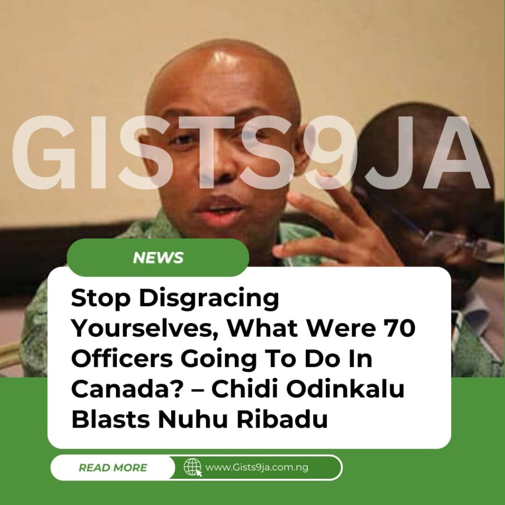 Stop Disgracing Yourselves, What Were 70 Officers Going To Do In Canada? – Chidi Odinkalu Blasts Nuhu Ribadu