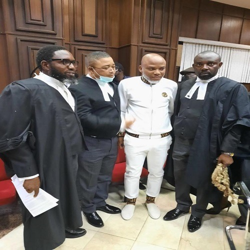 DSS Stops Former Lawmaker, Legal Team, Others From Visiting Nnamdi Kanu