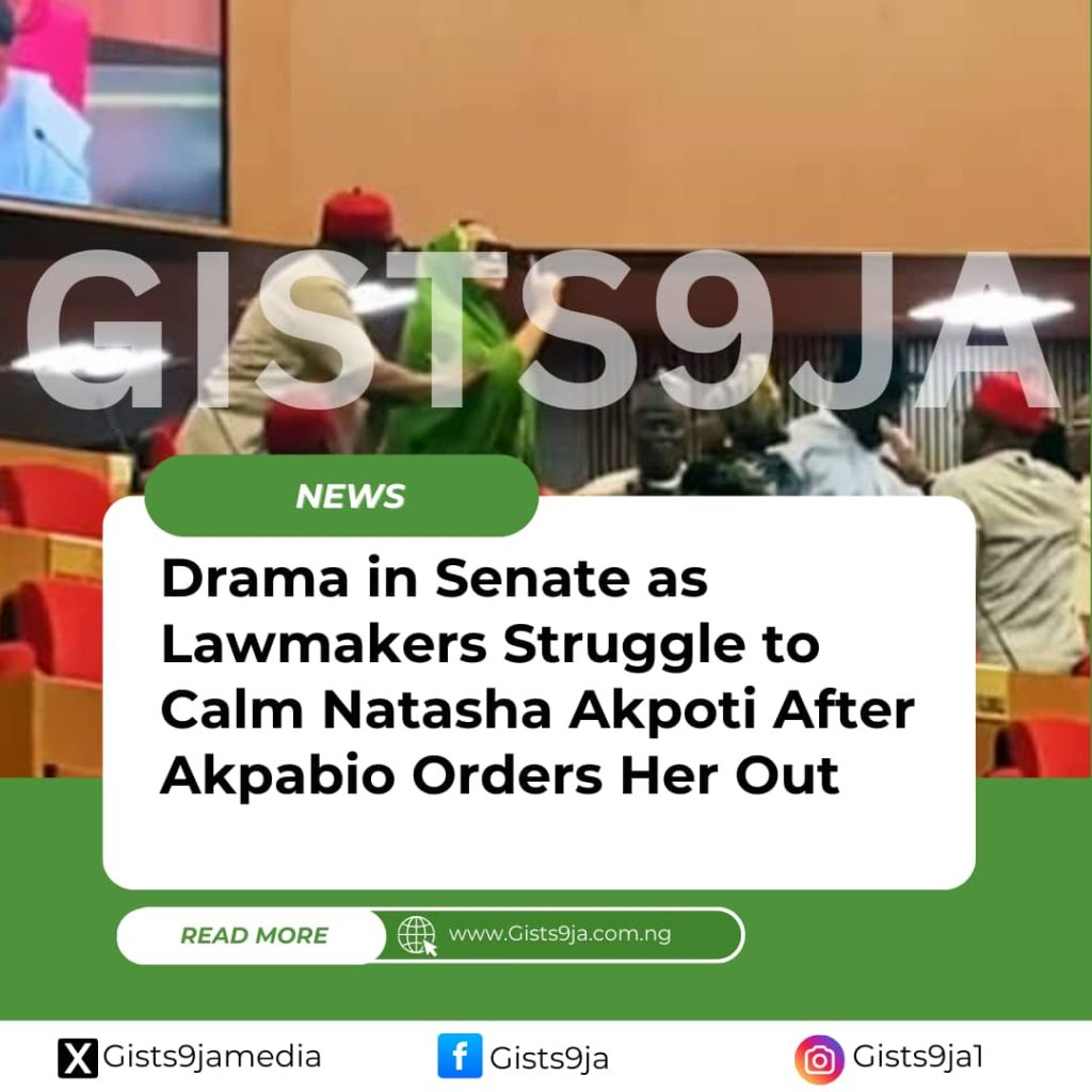 Drama in Senate as Lawmakers Struggle to Calm Natasha Akpoti After Akpabio Orders Her Out [Video]