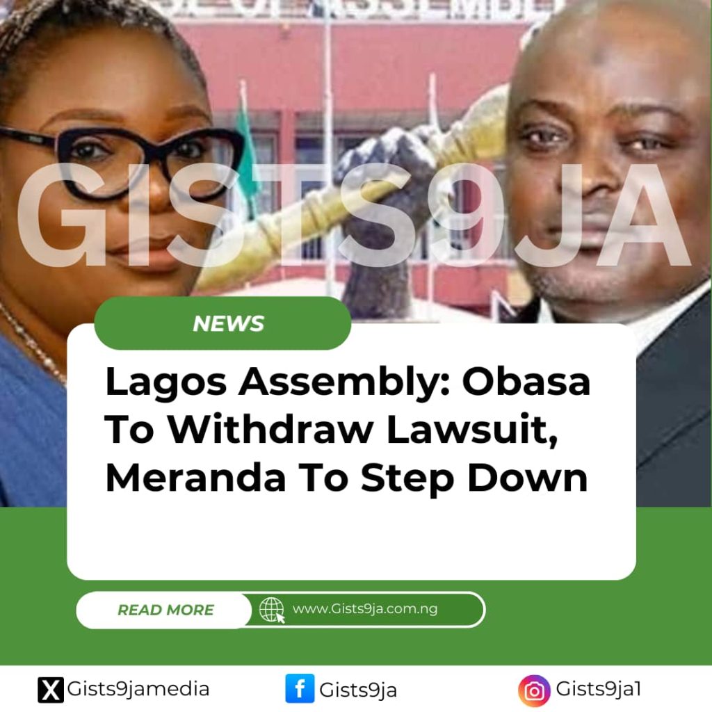Lagos Assembly: Obasa To Withdraw Lawsuit, Meranda To Step Down