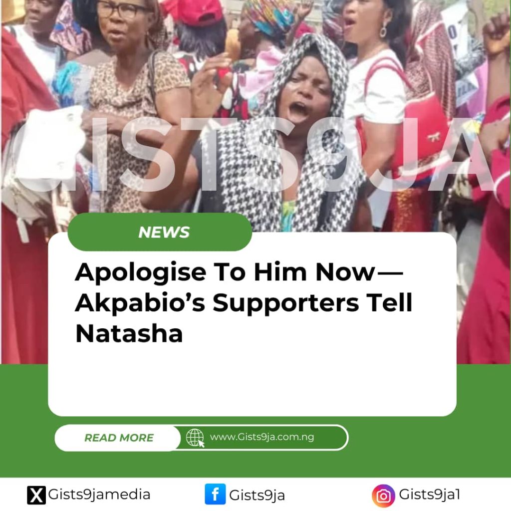 Apologise To Him Now — Akpabio’s Supporters Tell Natasha [Photos]