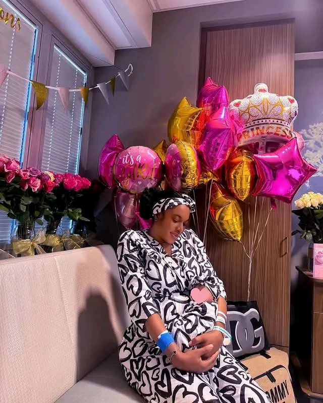 JUST-IN: Nollywood Actress, Chika Ike Puts To Bed [Photos]