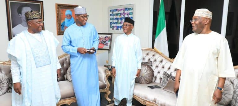 Atiku Meets El-Rufai, Bindow, Others [Photos]