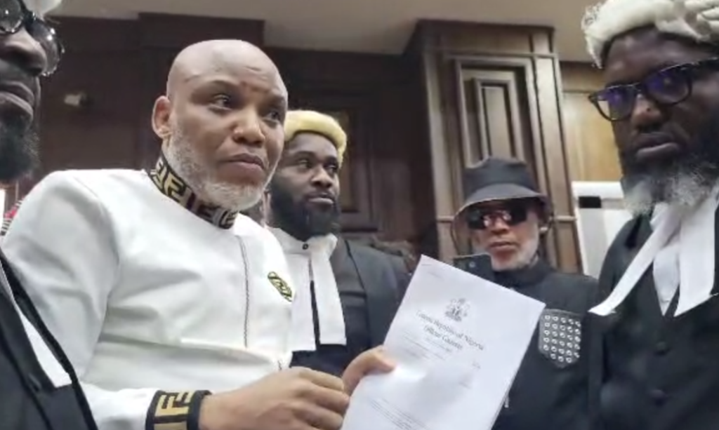 BREAKING: No Judge Withdrew From Nnamdi Kanu’s Trial – Federal High Court