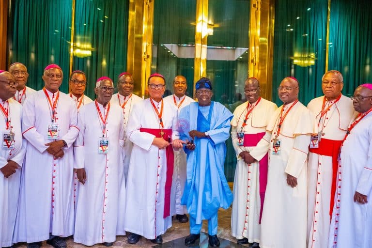 Details Of Tinubu’s Meeting With Catholic Bishops In Aso Rock Emerge