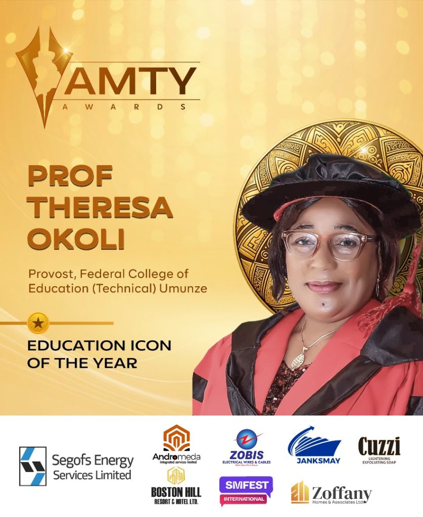 FCET Umunze Provost, Professor Okoli To bag Education Icon of the Year Award