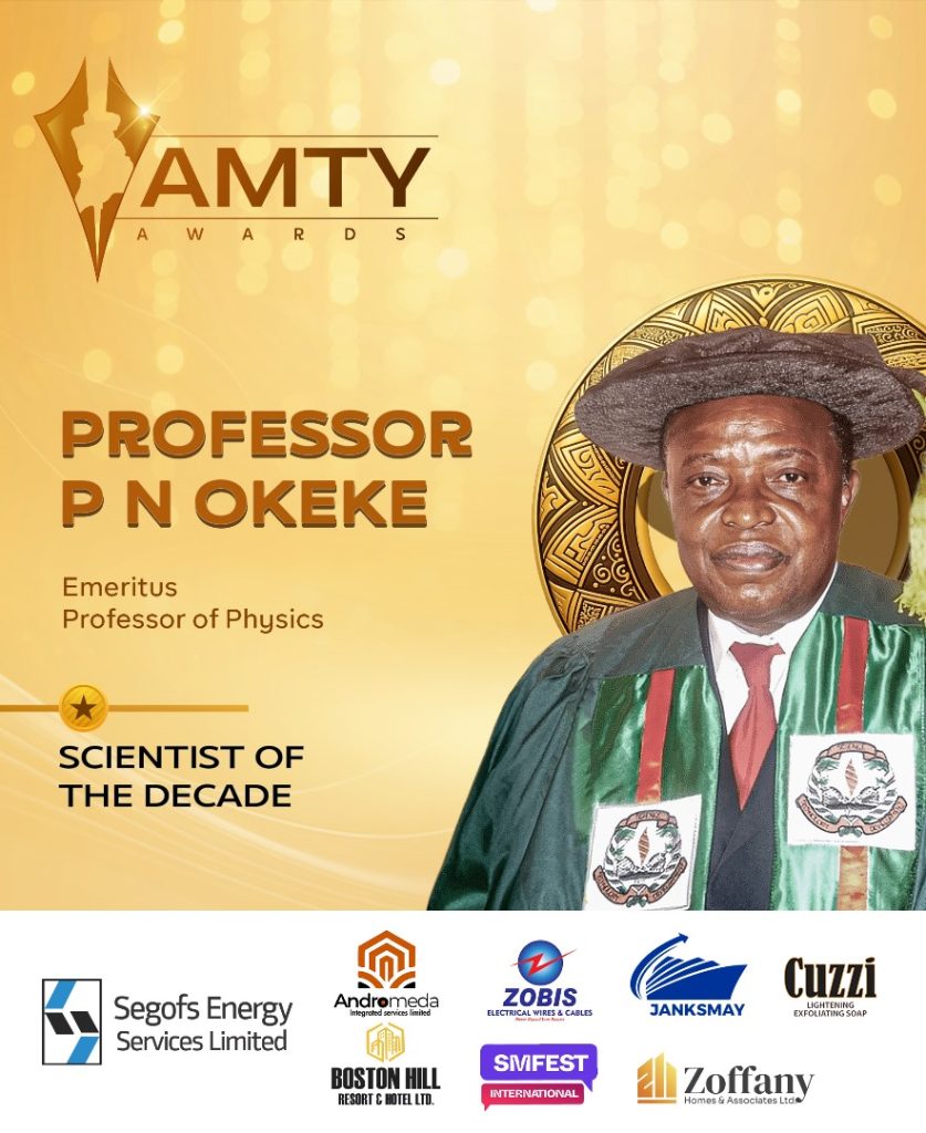 Professor P. N Okeke: Meet Anambra Scientist of the Decade