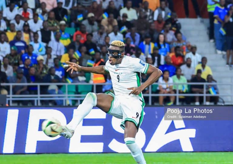 Osimhen Breaks New Record After Two Goals In Rwanda Vs Nigeria World Cup Qualifier Match