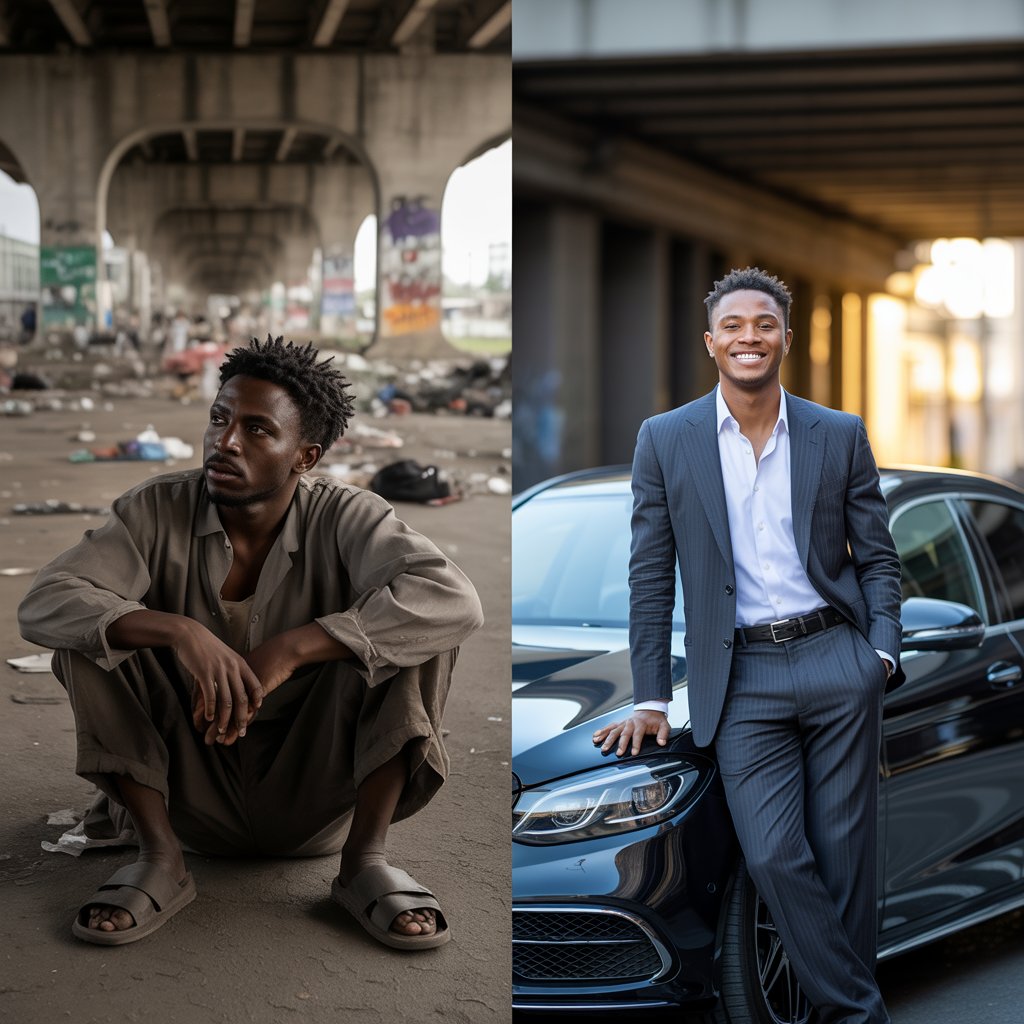 He Lost Everything, But Found His Way—Adewale’s Powerful Rise from the Streets to Success"