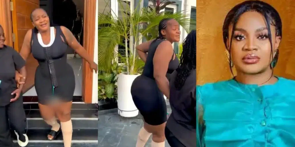 Uche Ogbodo Shares Recovery Update Following Plastic Surgery [Video]