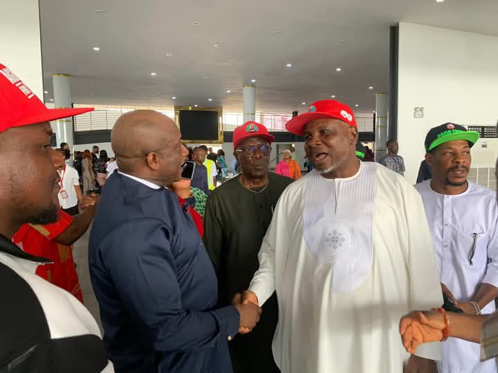 Tinubu Visits Anambra: APC Turns Airport Into Rally Ground, APGA Goes Ghost Mode[Photos]