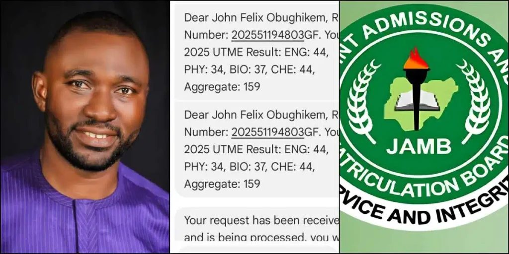 Biology Teacher’s JAMB Result Goes Viral After Scoring 37 In Subject He Taught For 18 Years