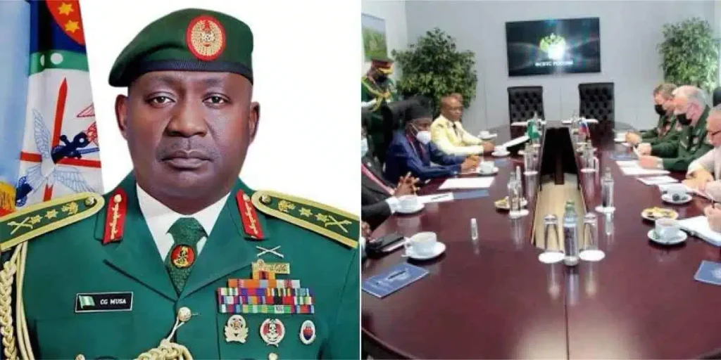 CDS Visits Russia, Highlights Nigeria’s Military Needs After Putin Pledges Support