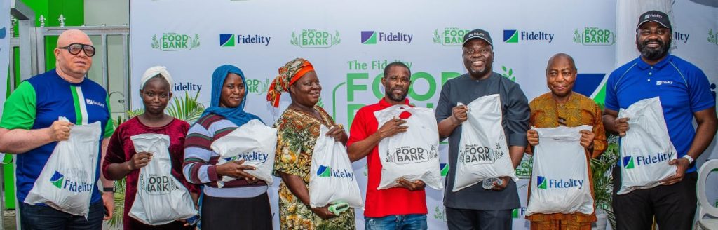 Press release: Fidelity Bank Extends Relief Efforts to Eti-Osa Community with Food Bank Initiative