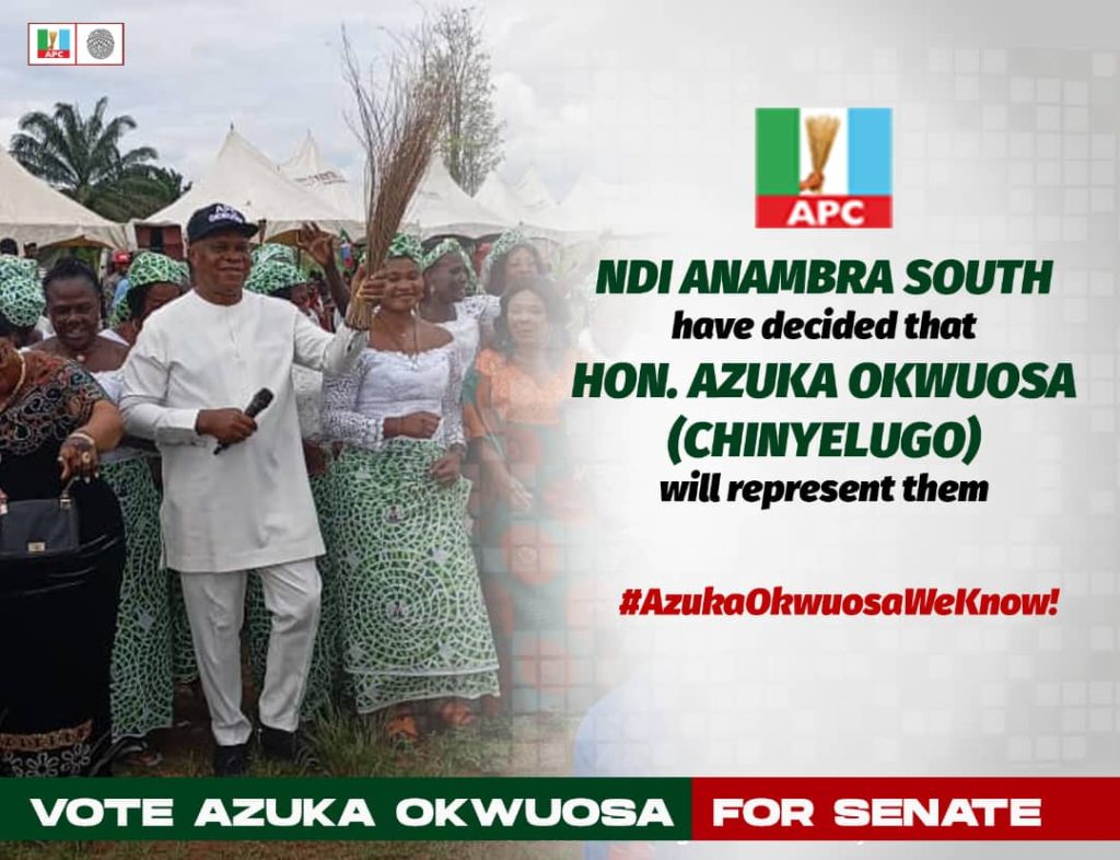 VOX POPULI, VOX DEI: Sir Azuka’s Senate Acceptance Sends Shockwaves Through Anambra South