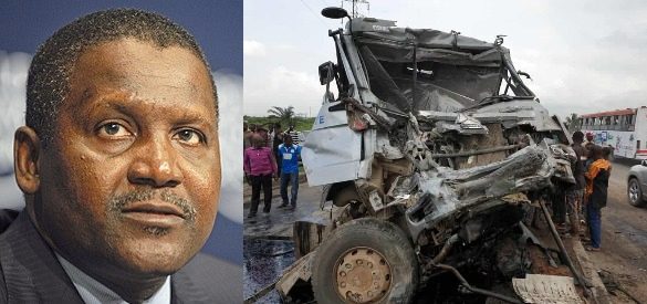 Three Killed as Dangote Truck Crushes Motorcycle Along Gboko–Aliade Road in Benue