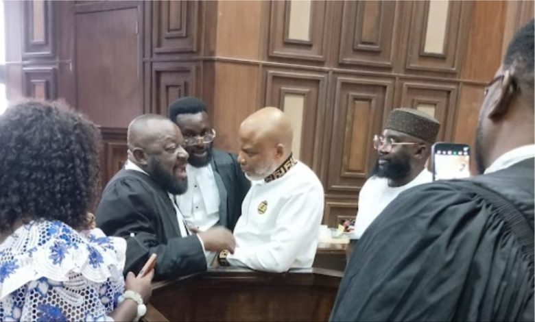 BREAKING: Nnamdi Kanu’s Lawyer, Aloy Ejimakor Collapses In Kuje Prison