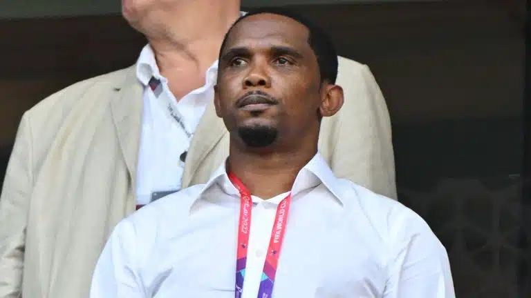 [BREAKING] AFCON 2025: CAF Bans Samuel Eto’o, Fines Him $20,000