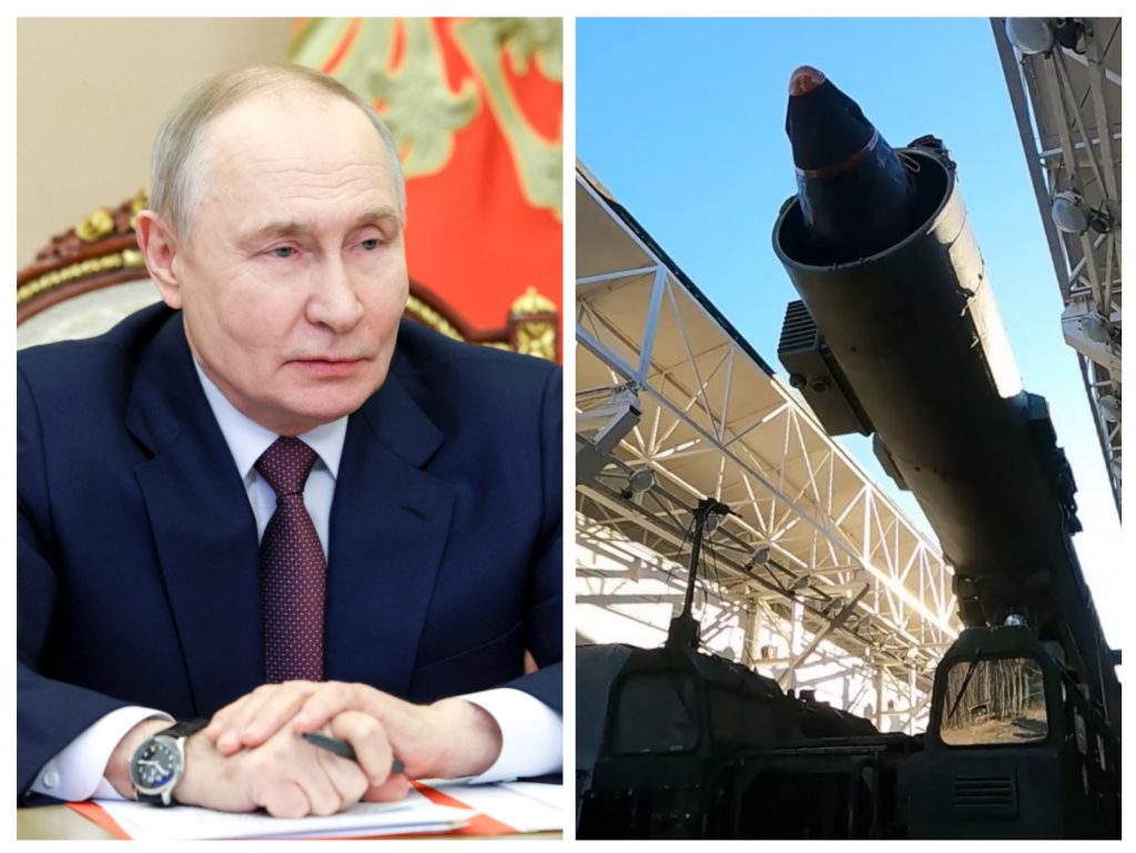 Putin Reportedly ‘Moving Nukes Close To EU’ After Deploying ‘Unstoppable’ Hypersonic Weapons That Can Hit London In 8 Minutes