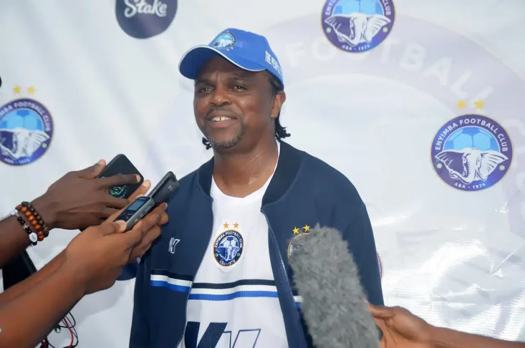 Enyimba Fans Call For Kanu Nwankwo’s Resignation Amid Relegation Fears