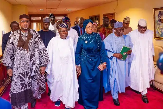 Tinubu To Meet Gowon, Obasanjo, Jonathan At NASS Chapel Dedication