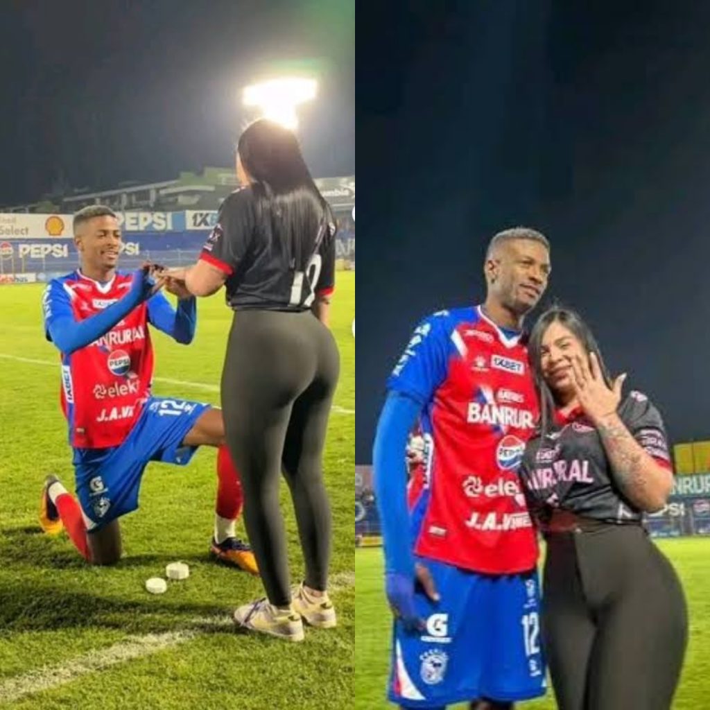 Footballer, Derrikson Quiros Announces Break-up With Girlfriend Three Days After Proposing To Her In The Pitch (Video)