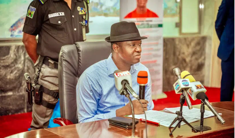 Governor Nwifuru Suspends Two Ebonyi Commissioners