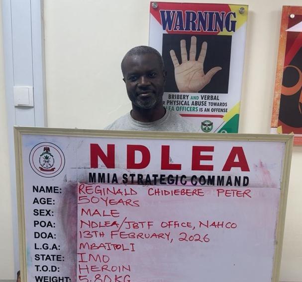 After 13 Years On The Run, NDLEA Captures Wanted Drug Kingpin Chidiebere Peter 