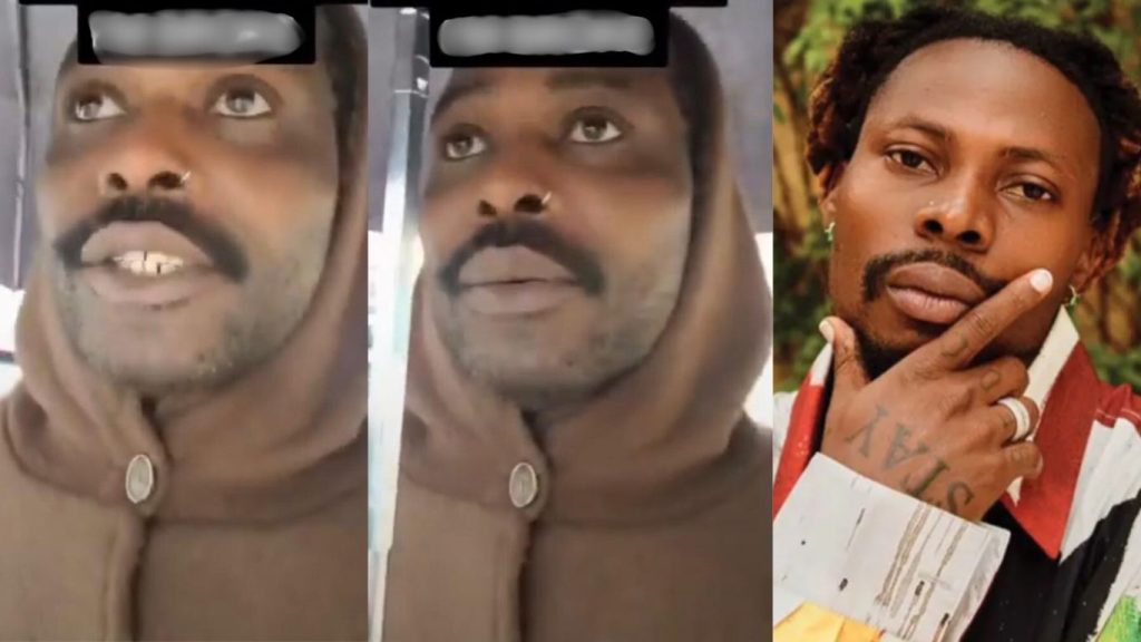VIDEO: “I gave him up for adoption” – Man alleges he’s Asake’s father, begs him to return home for support