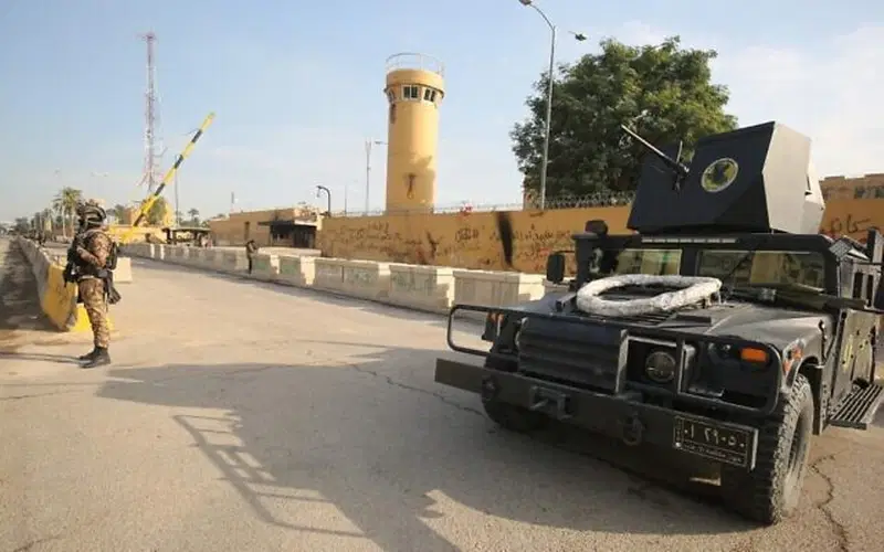 BREAKING: Explosions Rock Baghdad as US Embassy Hit After Strikes Kill Iran-Backed Fighters