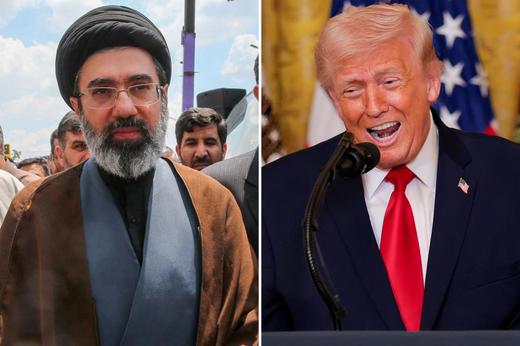 Drama As Trump Laughs After Being Told Iran's New Supreme Leader May Be Gay