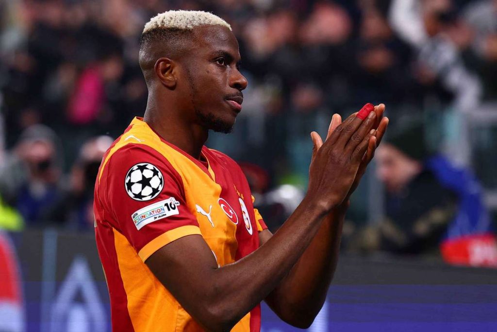 UCL: Osimhen Subbed Out At Half Time Of Liverpool Vs Galatasaray Clash