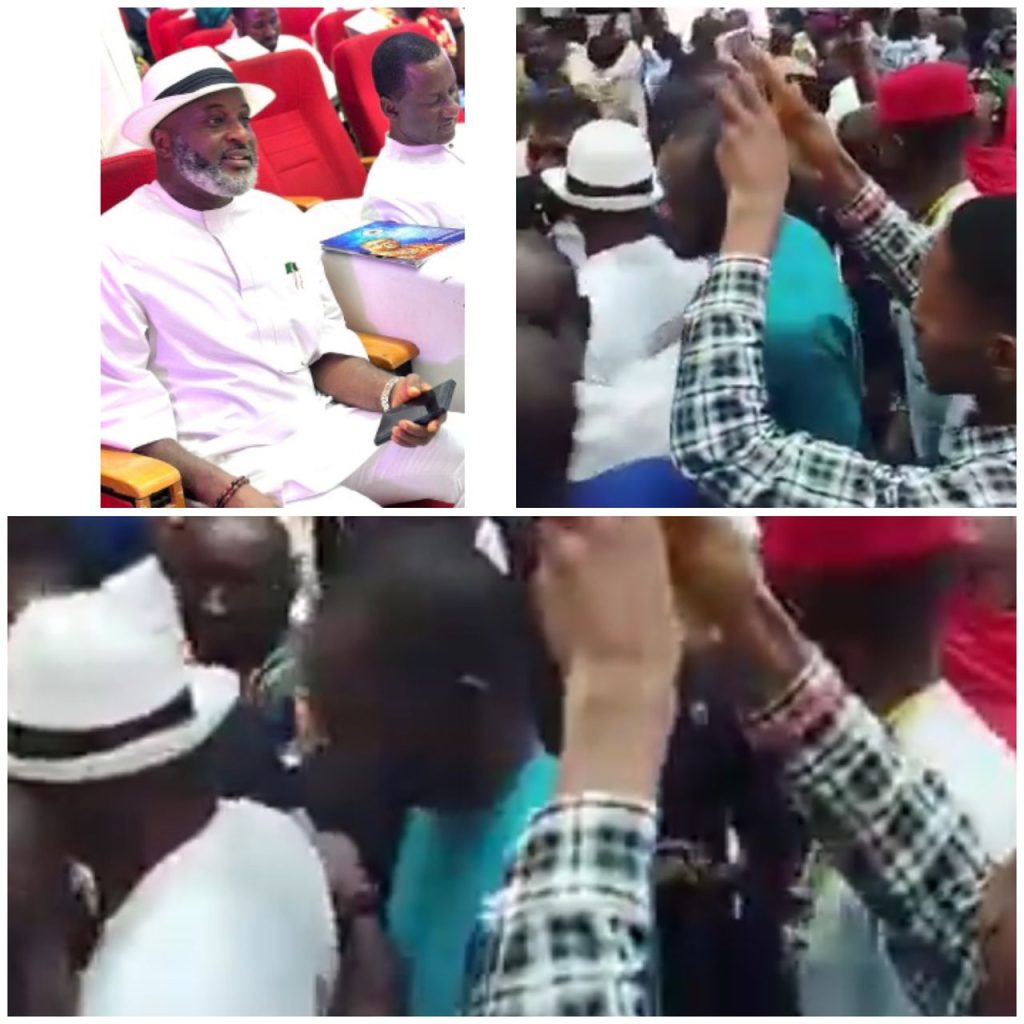 WATCH: Video Captures Moment Lawmaker’s Phone Was Stolen at Funeral in Umuahia