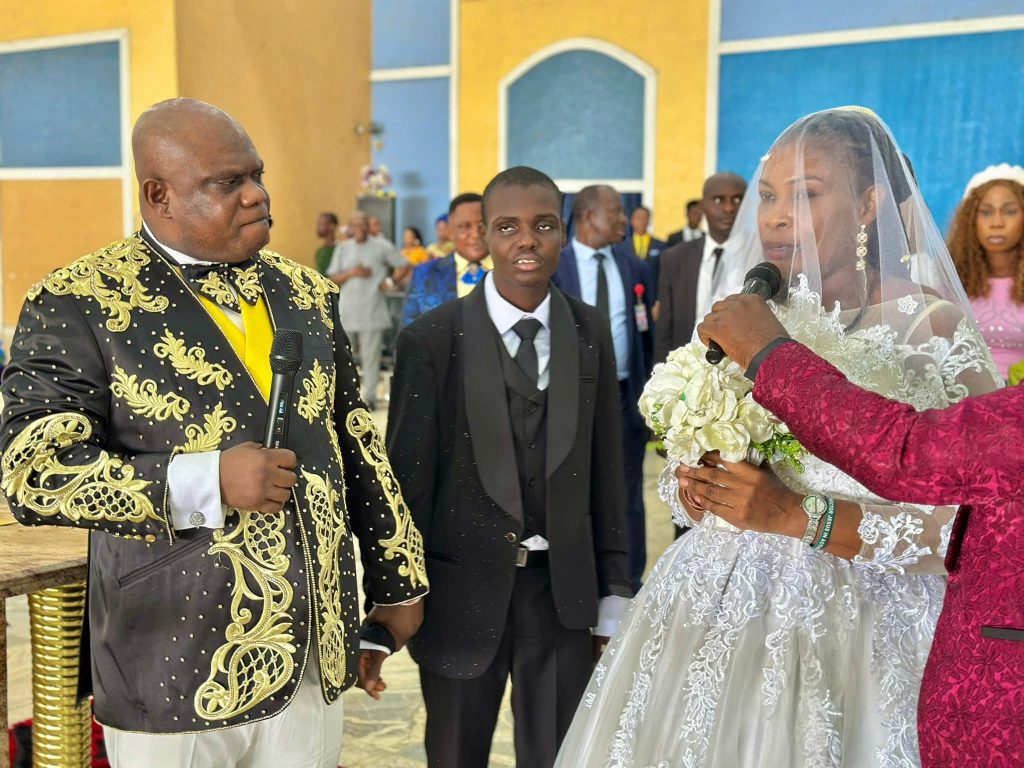 Autistic Boy With Extreme S£xual Urge Weds Days After His Adopted Father Pastor Chibuzor Gift Chinyere Asked For A Paid Fully-abled Wife For Him