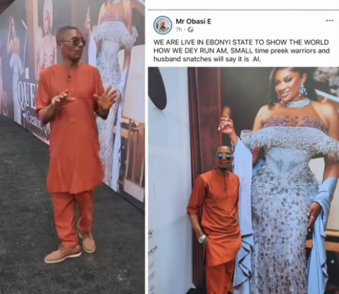 “Not for Husband Snatchers” — Judy Austin’s Ex, Obasi Emmanuel, Throws Shade at May Edochie’s Event