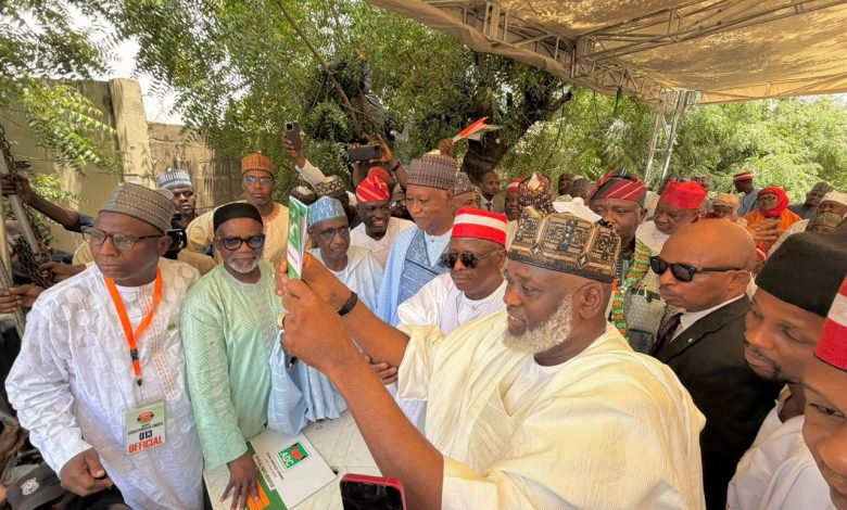 Former Kano Governorship Candidate, Nasiru Gawuna Joins ADC [PICS]