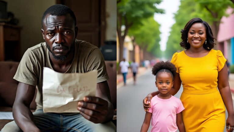 Man Cries Out As Wife Runs Away With His Daughter