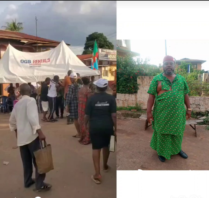VIDEO APC Chairman Beaten Over Money Sharing During Party Meeting In Enugu