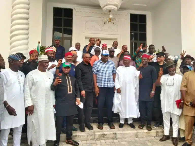 Details Of Peter Obi, Kwankwaso, Dickson And NDC Reps Meeting