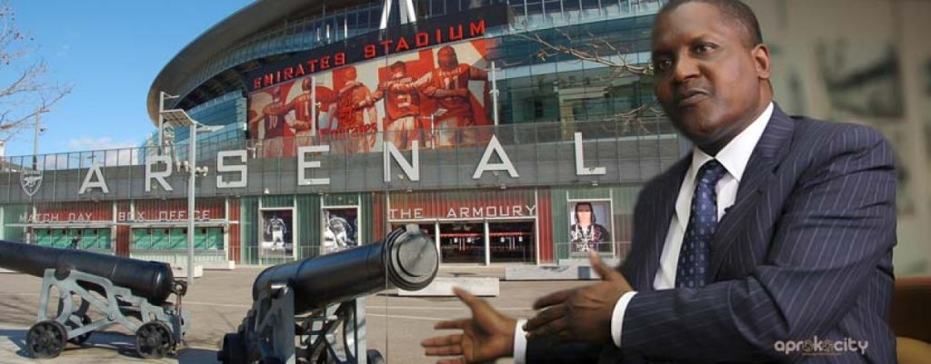 Why I Backed Out Of Buying Arsenal – Dangote