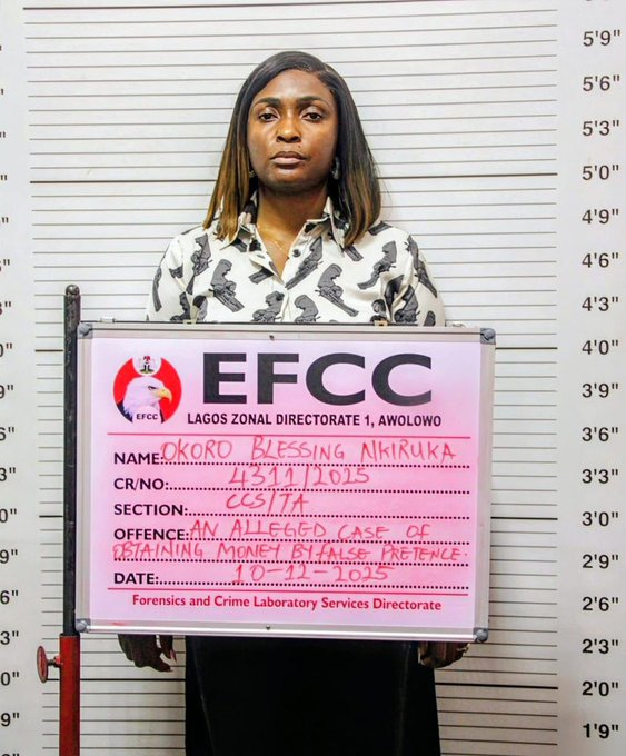 EFCC Remands Blessing CEO Over Alleged ₦36 Million Fraud In Lagos
