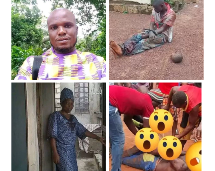 Man Behe@ds His Mother, Another H@cks Sister And Her Child To D3ath In Enugu Communities