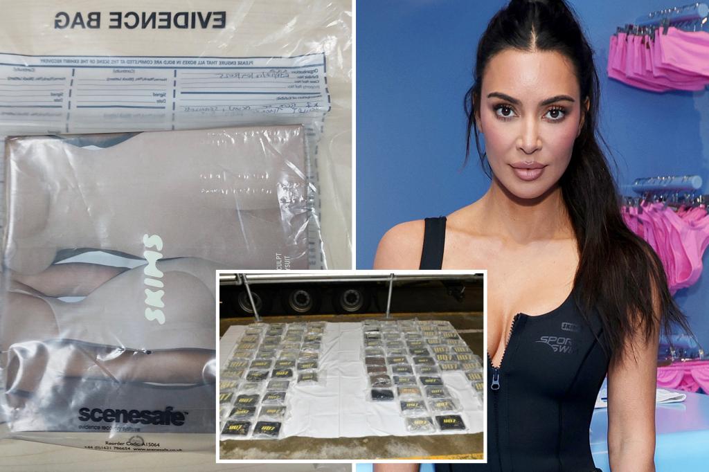 $8.4 Million Worth Of Coc@ine Discovered In Shipment Of Kim Kardashian Brand Underwear