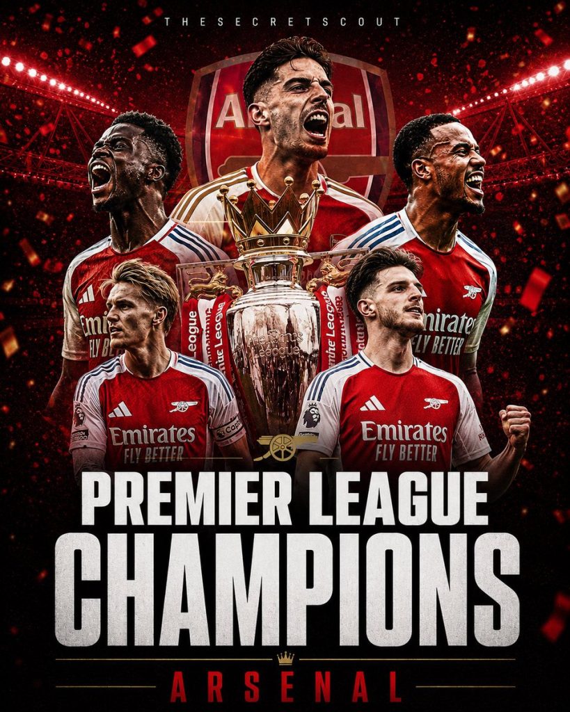 EPL: Only Two Clubs Have Won More Titles Than Arsenal In History