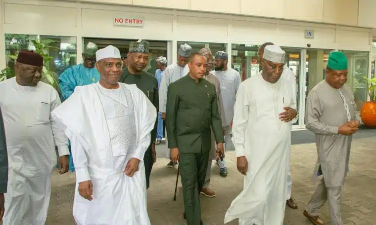 Atiku Appears Before ADC Presidential Screening Committee