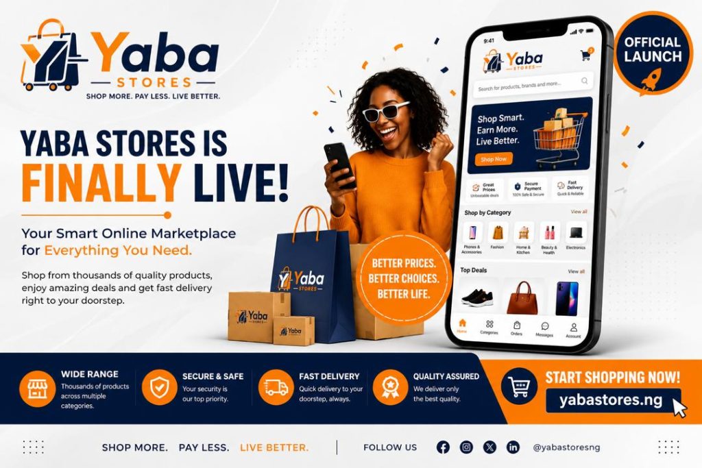 YABA STORES OFFICIALLY LAUNCHES TO REVOLUTIONIZE ONLINE SHOPPING IN NIGERIA
