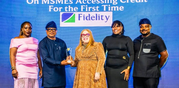 Fidelity Bank Wins DBN Award for Expanding First-time Credit Access to MSMEs